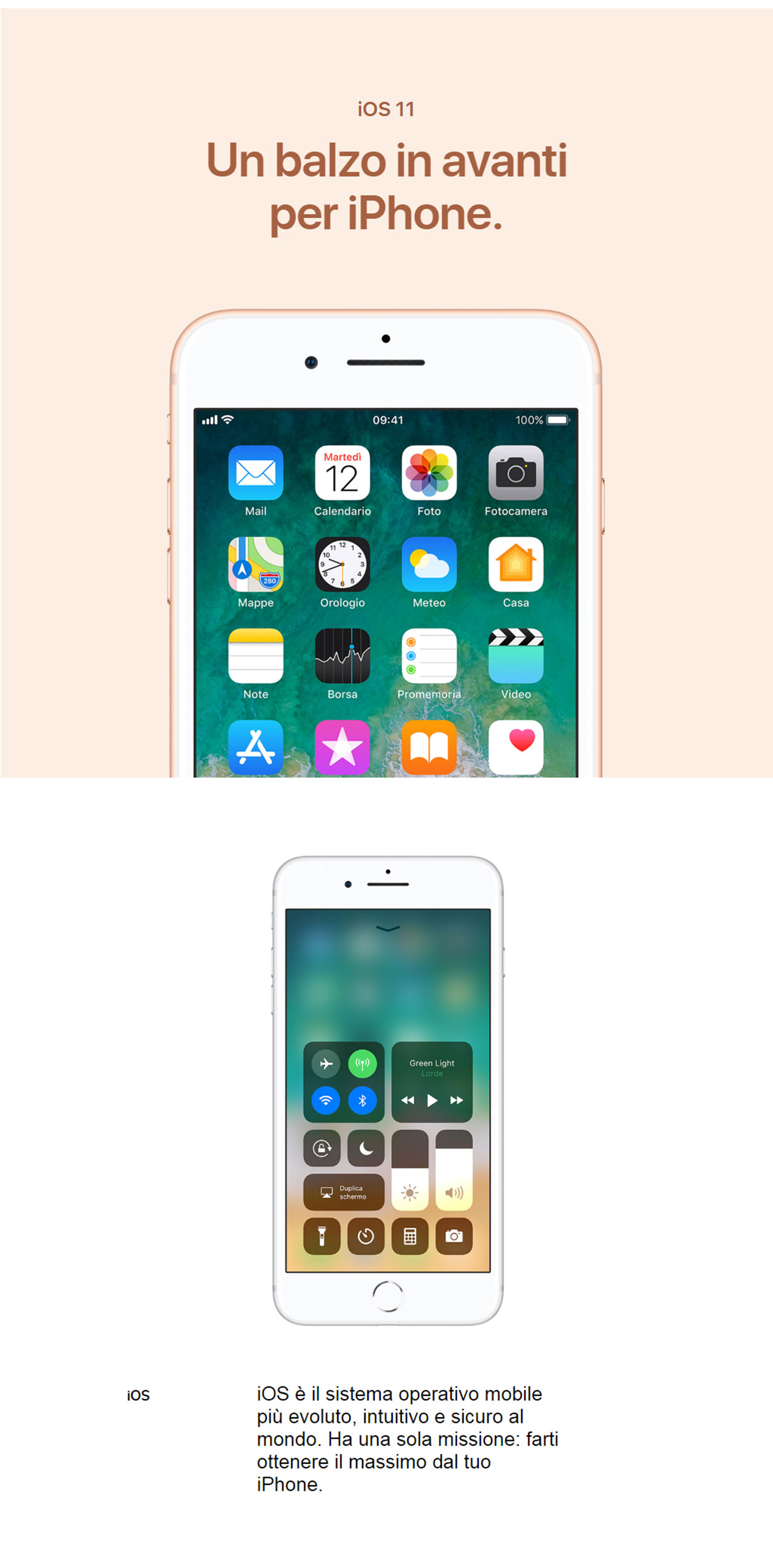 iPhone 8 e IOS 11