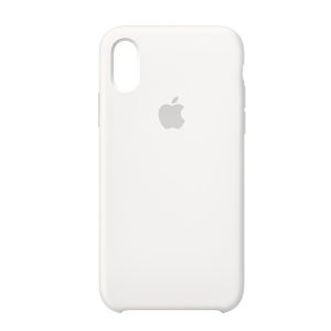 Apple Custodia In Silicone Per Iphone Xs Bianco