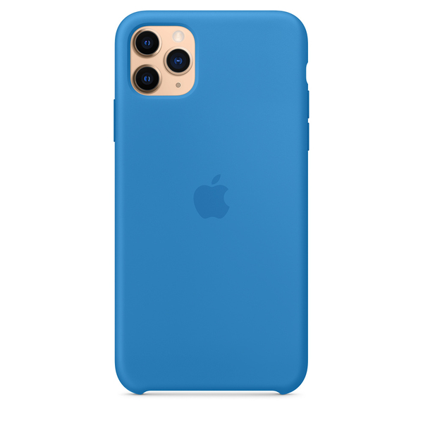 Custodia Apple in Silicone iPhone 11 Pro Max Surf Blu