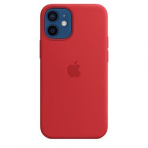 Apple Custodia Magsafe in Silicone per Iphone 12 Mini Product (RED)