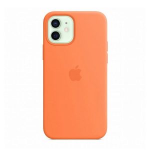 Apple Custodia Magsafe in Silicone per Iphone 12/12 Pro Kumquat