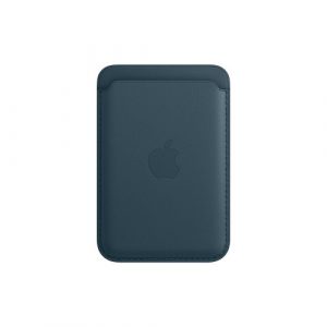 Apple portafoglio Magsafe in Pelle per Iphone Blu Baltico