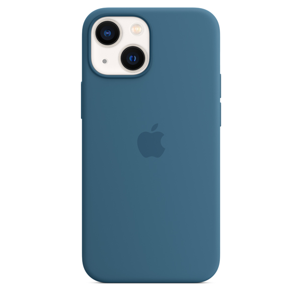 Apple Custodia Magsafe in Silicone per iPhone 13 mini Blue Jay